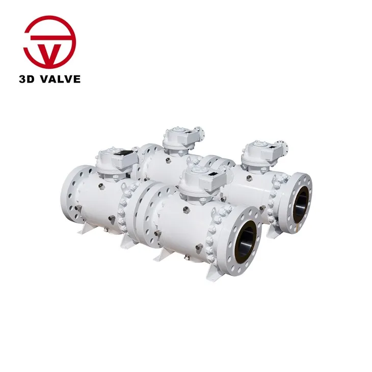 Метален монтиран тонална клапа на Trunnion