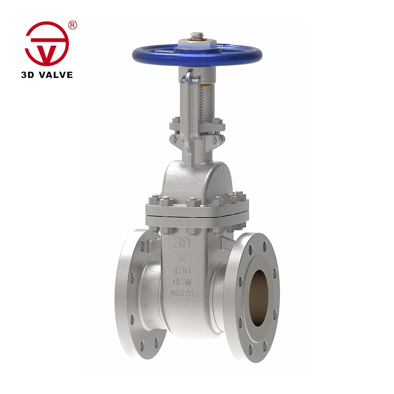 Ръчен шибър от неръждаема стомана ANSI